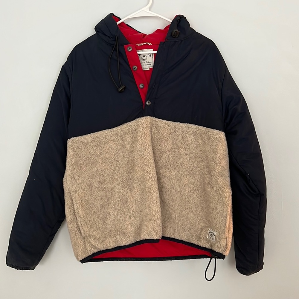 Men’s NWOT Iron and Resin Sherpa Jacket Medium